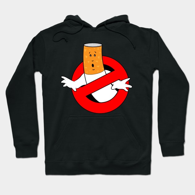 Cartoon No Smoking Sign Hoodie by STARSsoft